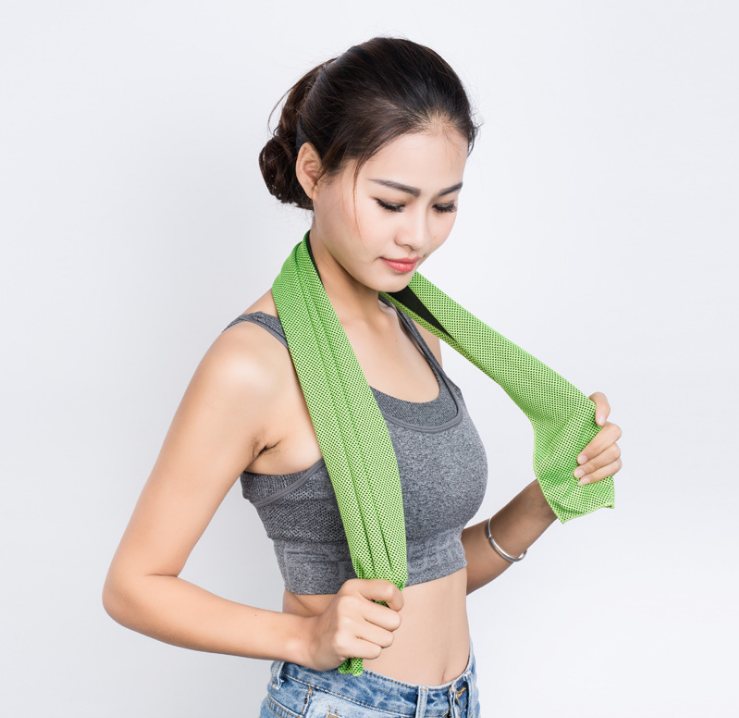 Instant Cooling Towel – Green