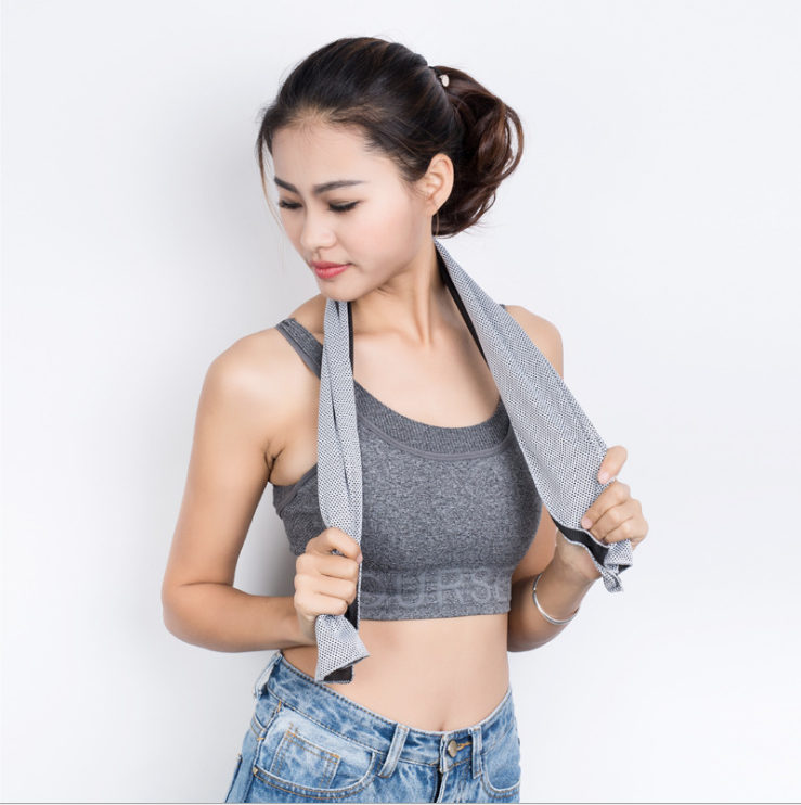 Instant Cooling Towel – Gray