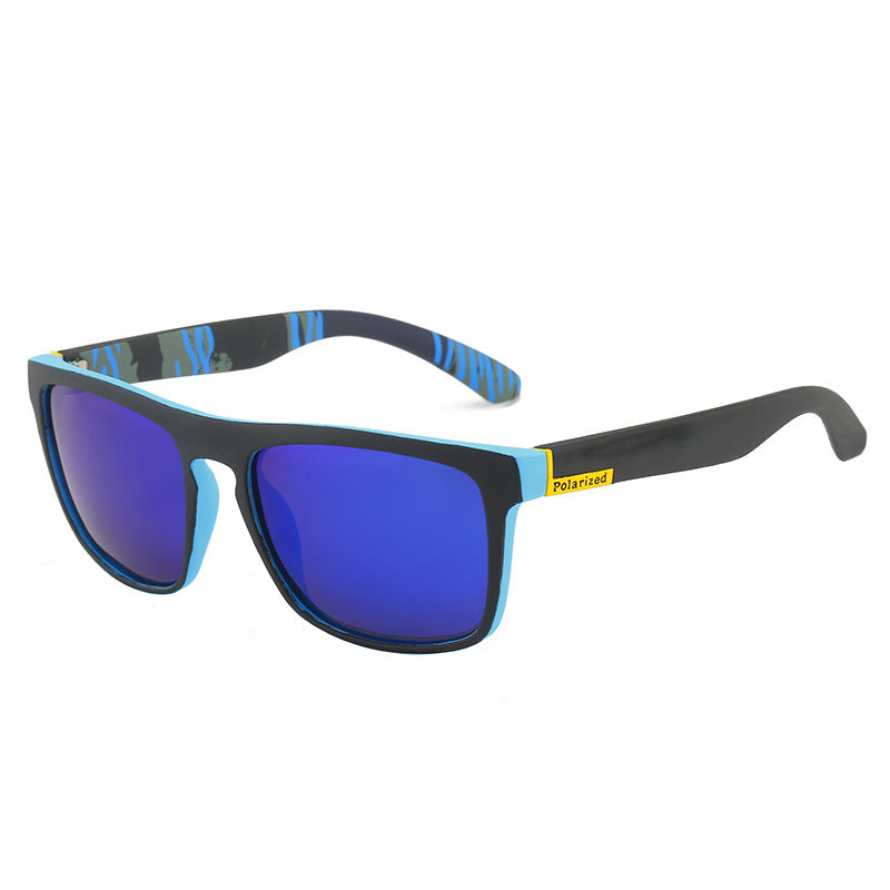 Polarized Court Sunglasses – Blue Mirror