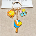 Pickleball Charm Keychain – Love Pickleball