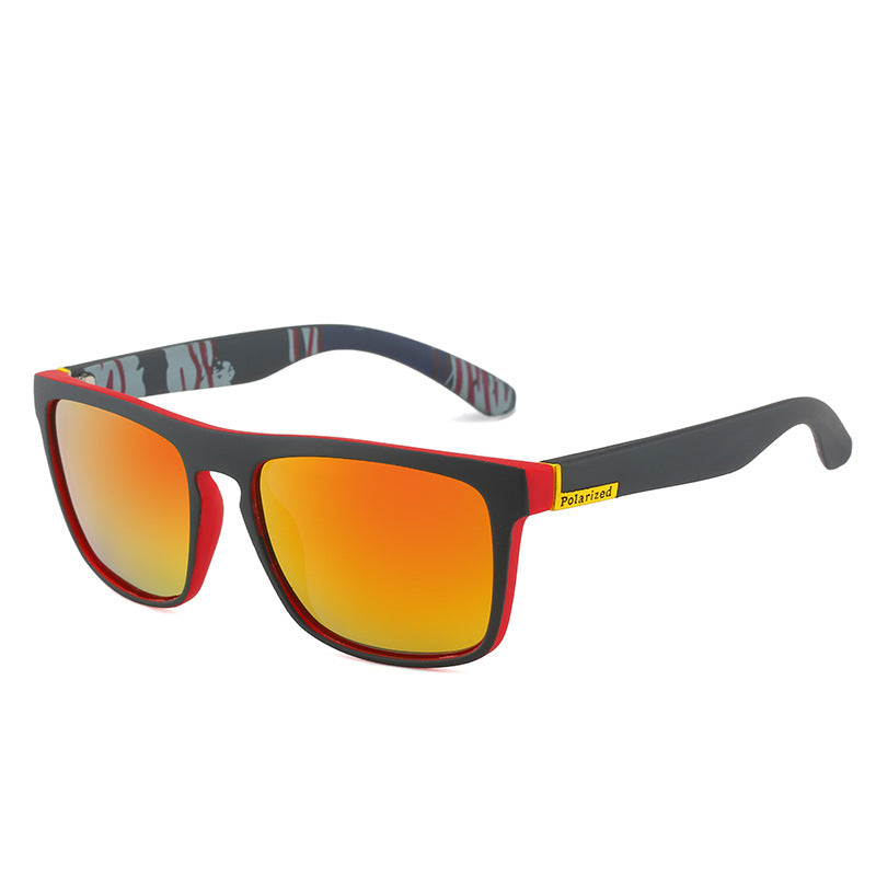 Polarized Court Sunglasses – Red Mirror