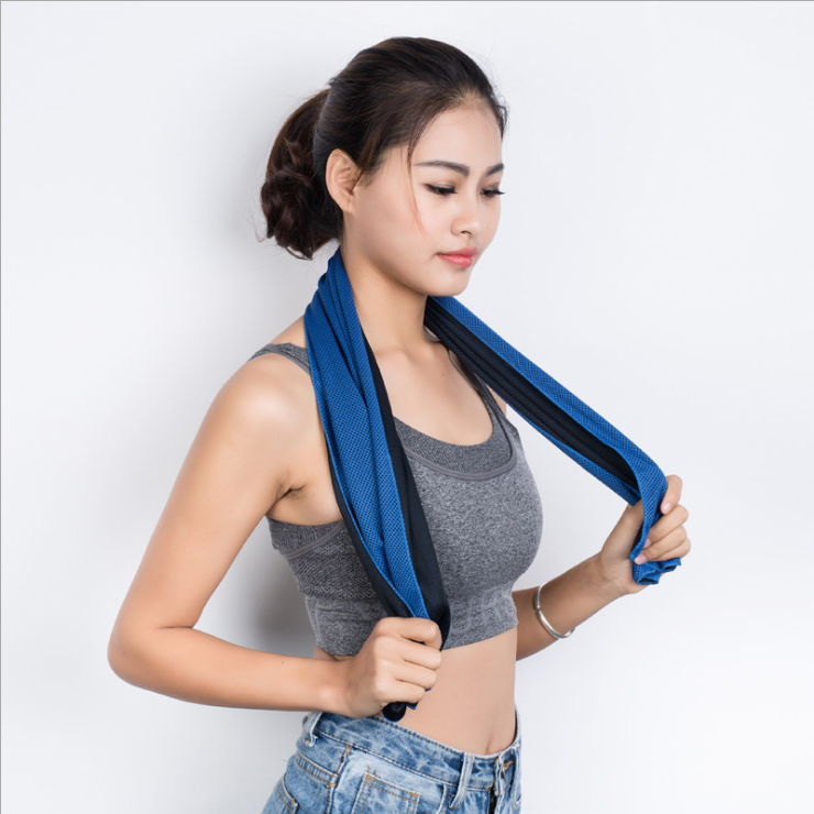 Instant Cooling Towel – Blue