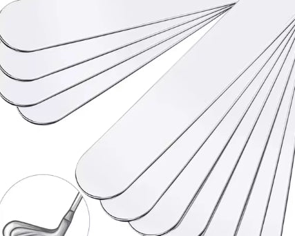 Paddle Lead Tape Weights (20 Strips) – Silver
