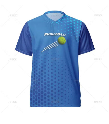 Pickleball Sublimated Jersey – Blue Hex