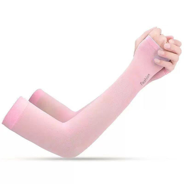 Cooling Sun Sleeves (1 Pair) – Pink