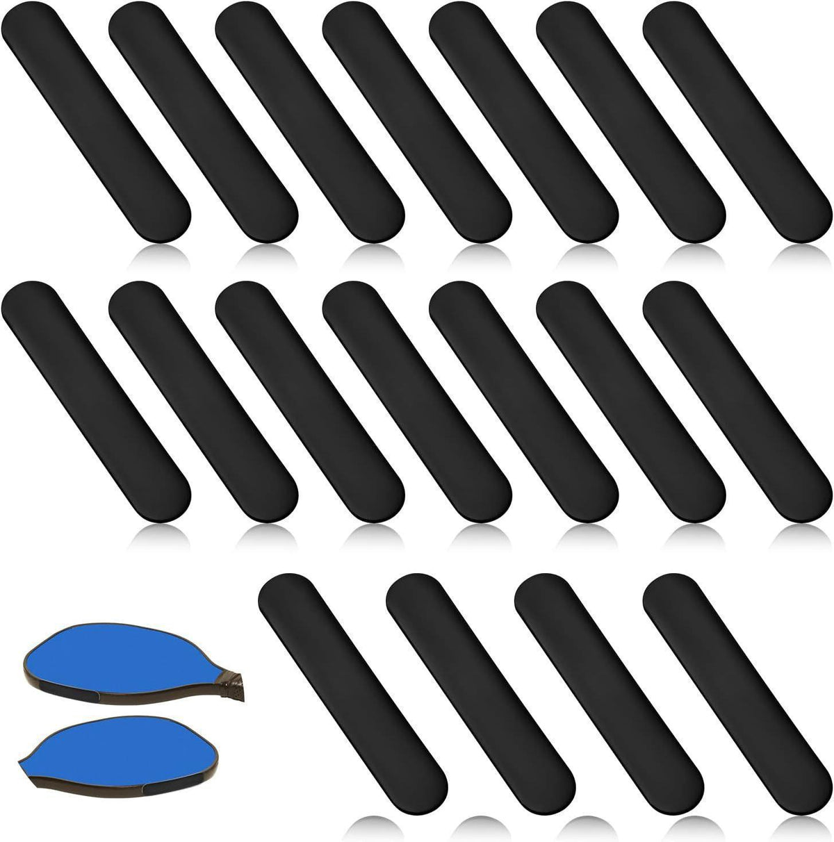 Paddle Lead Tape Weights (20 Strips) – Black