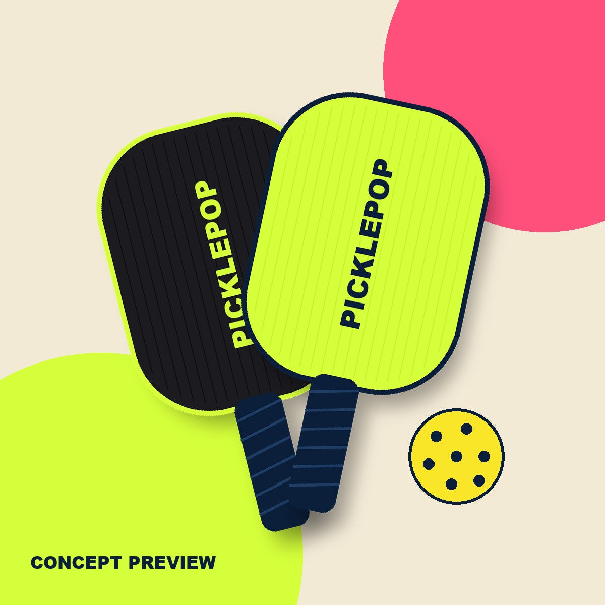 PicklePop paddle preview
