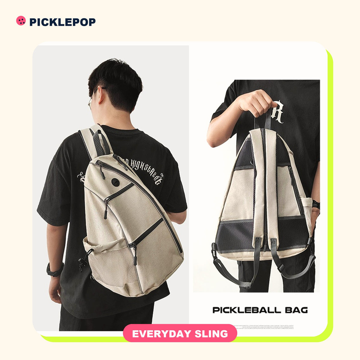 Everyday Pickleball Sling Backpack