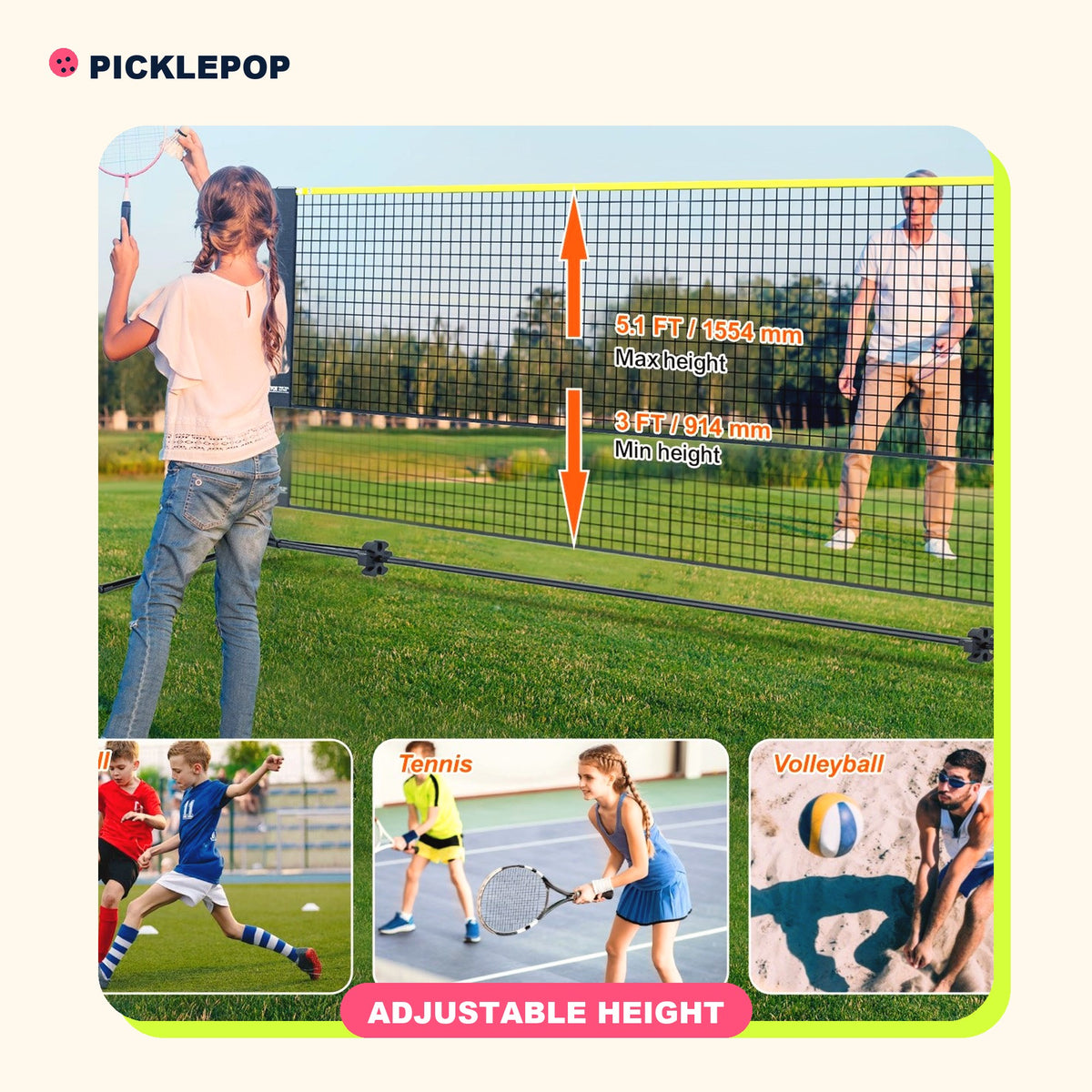 Portable Practice Net (14 ft)