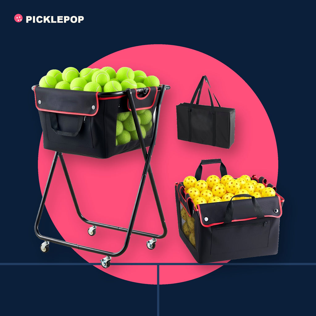 Rolling Ball Cart (Holds 290 Pickleballs)