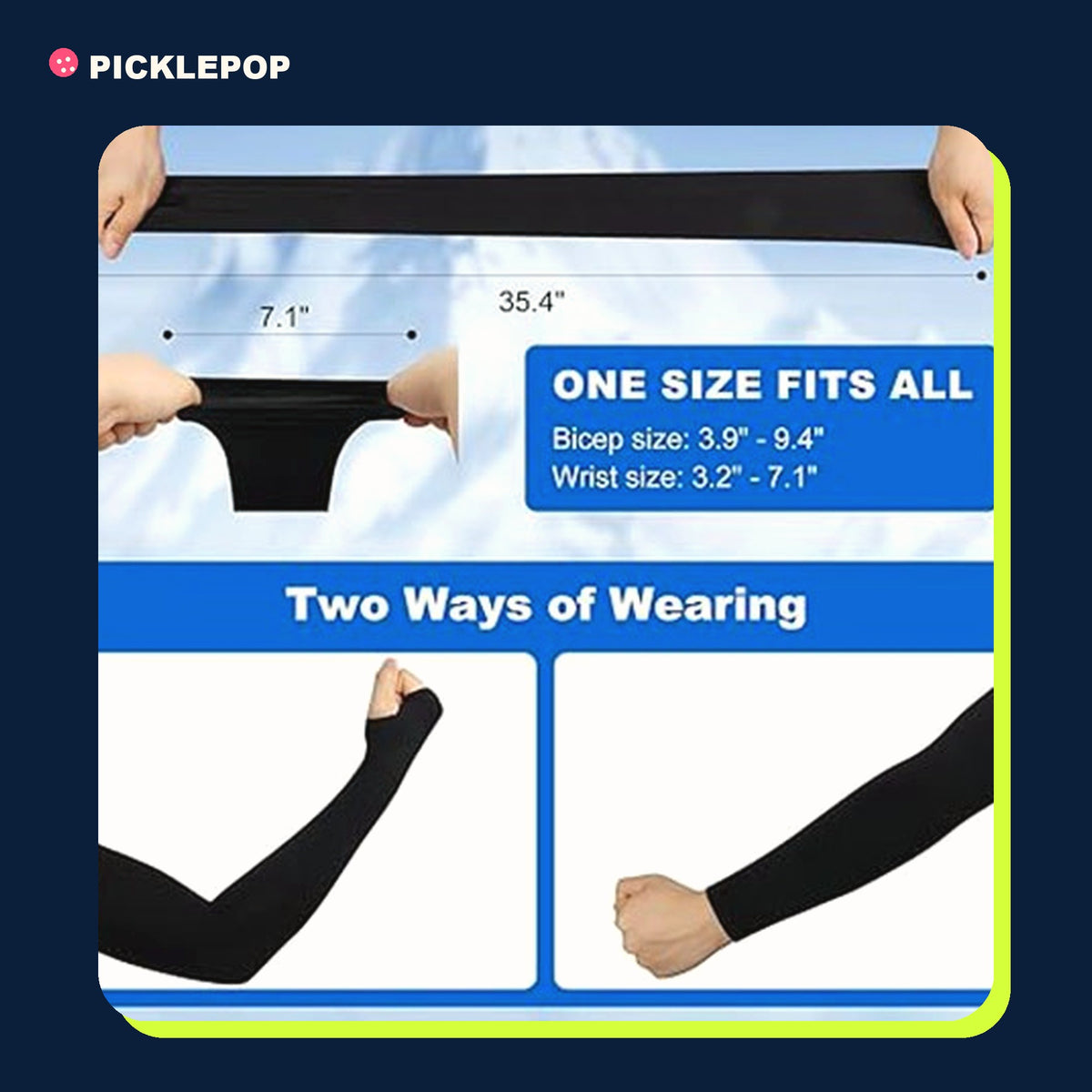 Cooling Sun Sleeves (1 Pair)