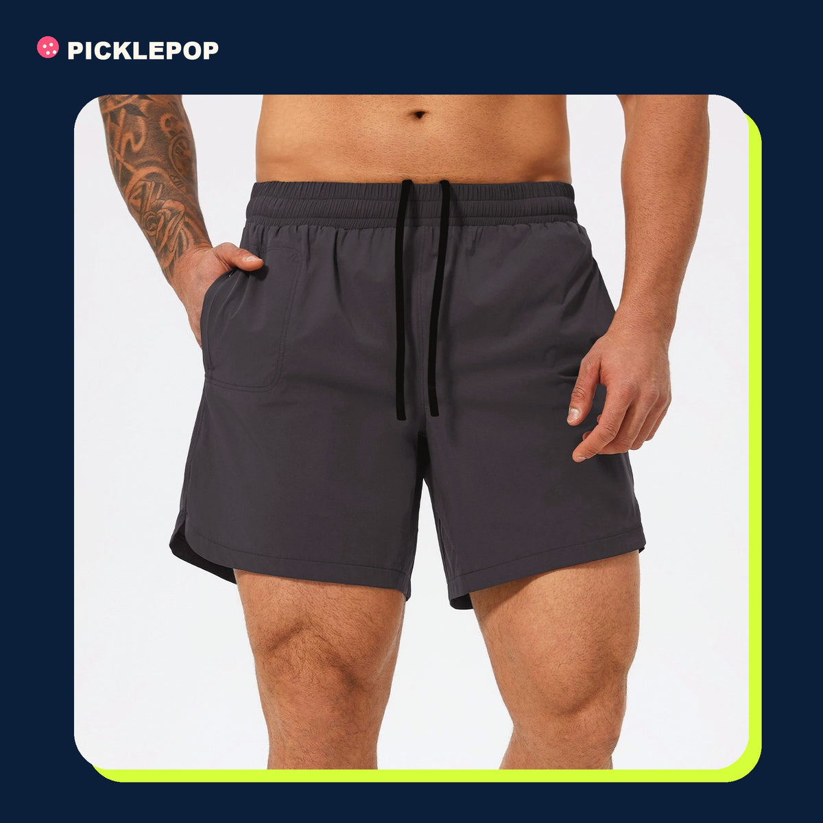 Men's 2-in-1 Lined Court Shorts