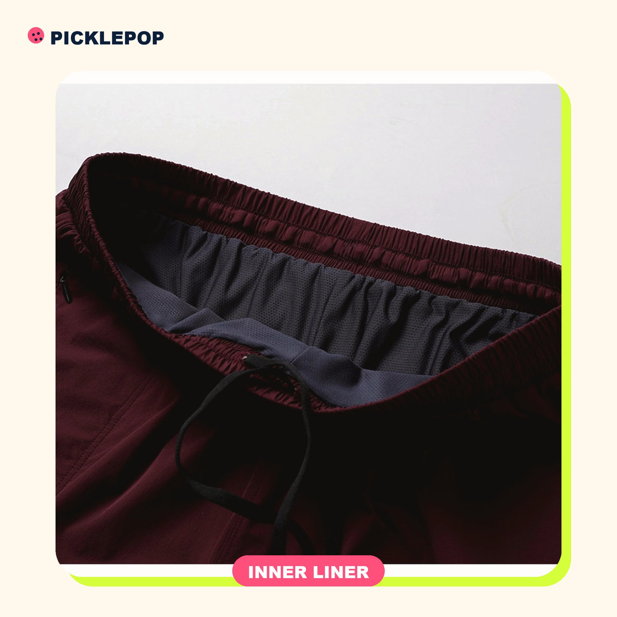 Men's 2-in-1 Lined Court Shorts
