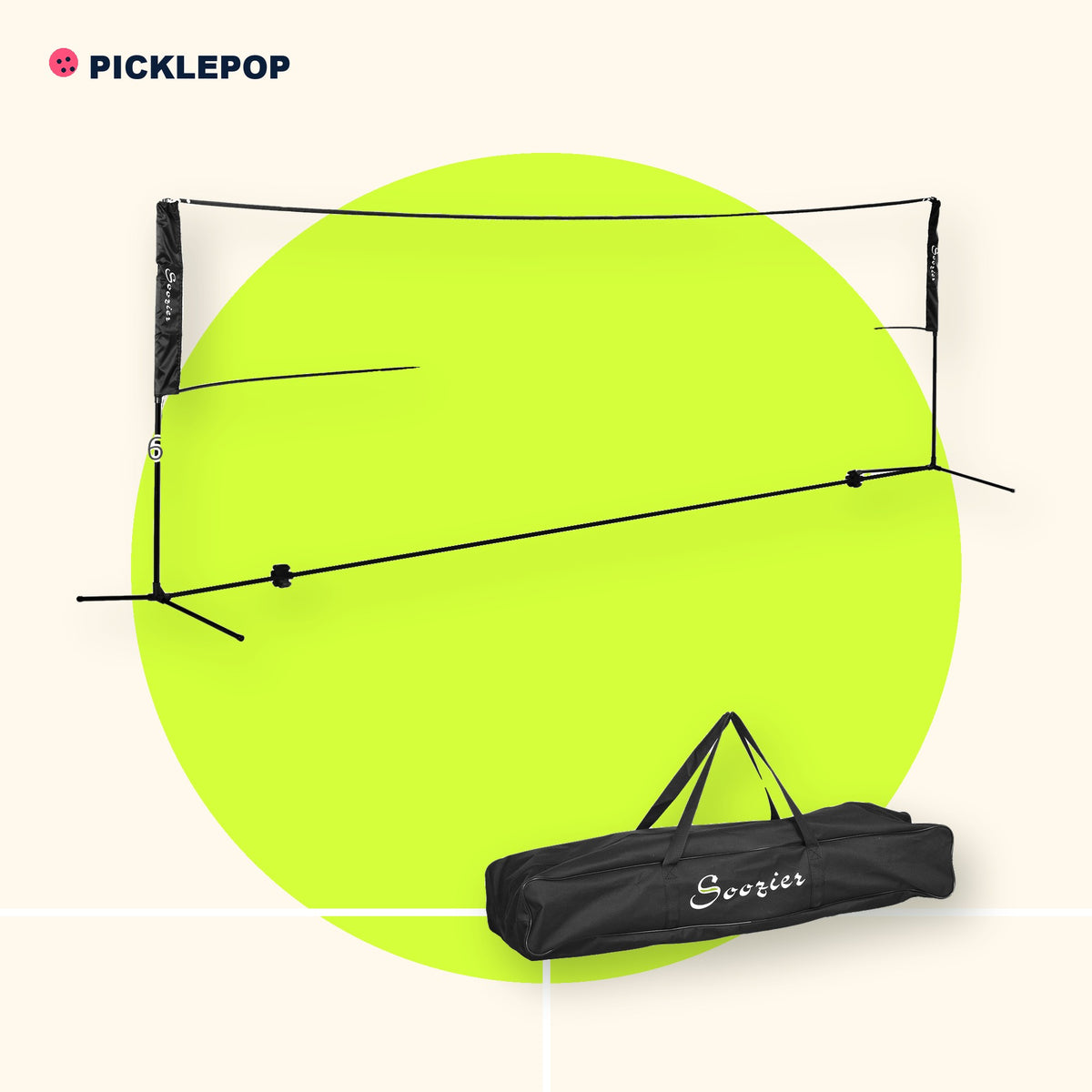 All-in-One Backyard Game Set (Pickleball, Badminton & Volleyball)
