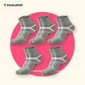 Cushioned Court Socks (5 Pairs, grey)
