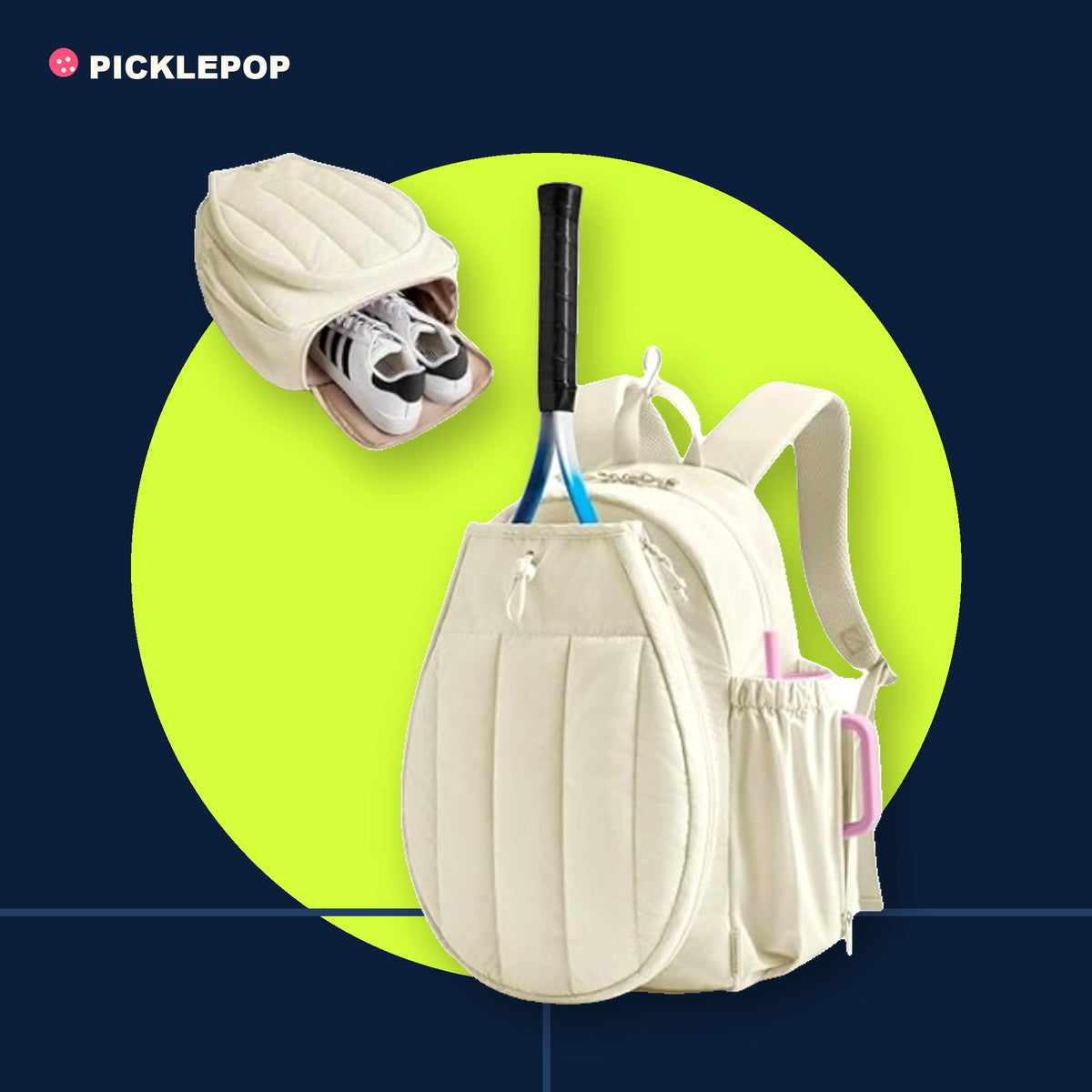 Court Backpack with Shoe Pocket