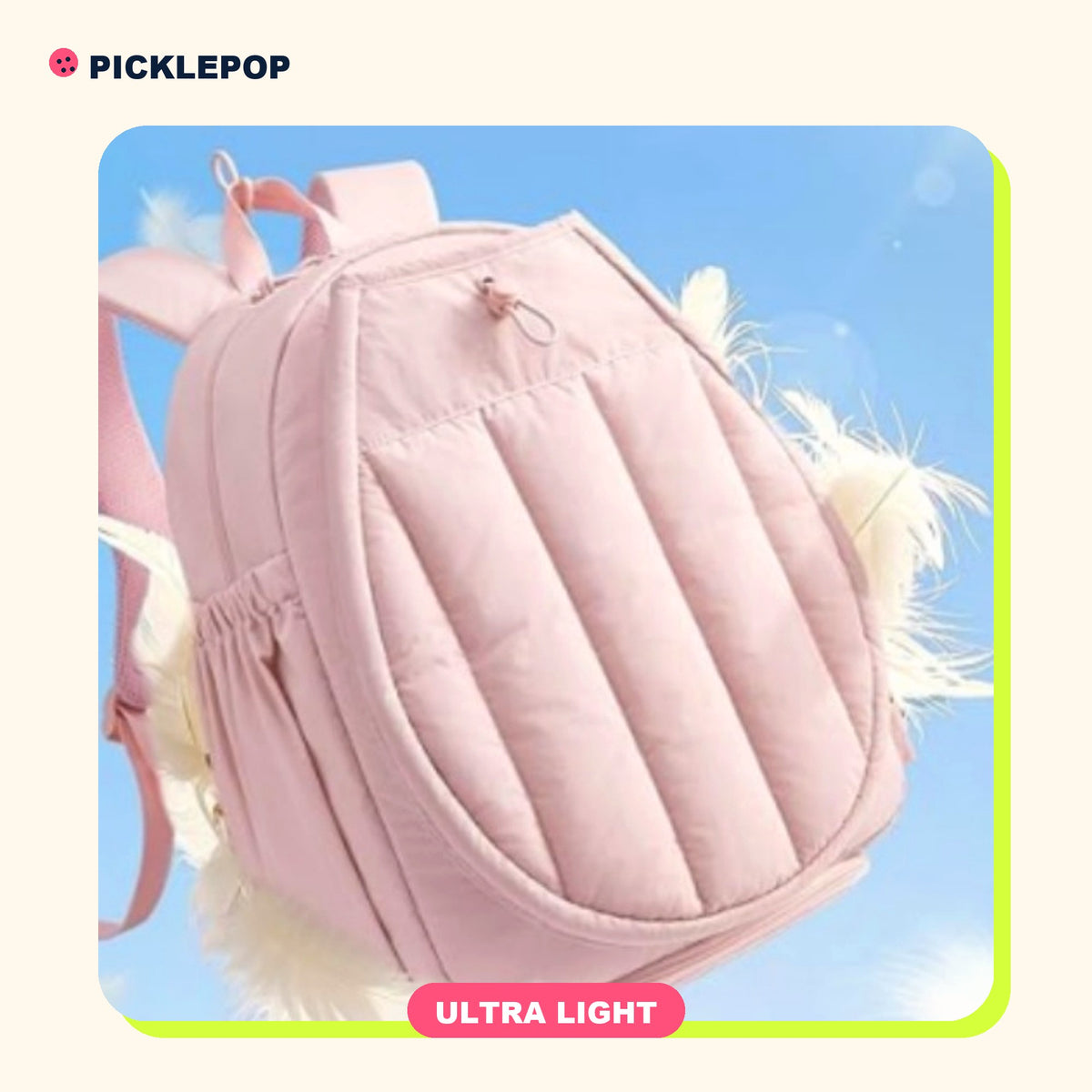 Court Backpack with Shoe Pocket