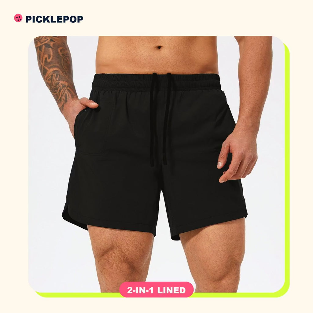 Men's 2-in-1 Lined Court Shorts video