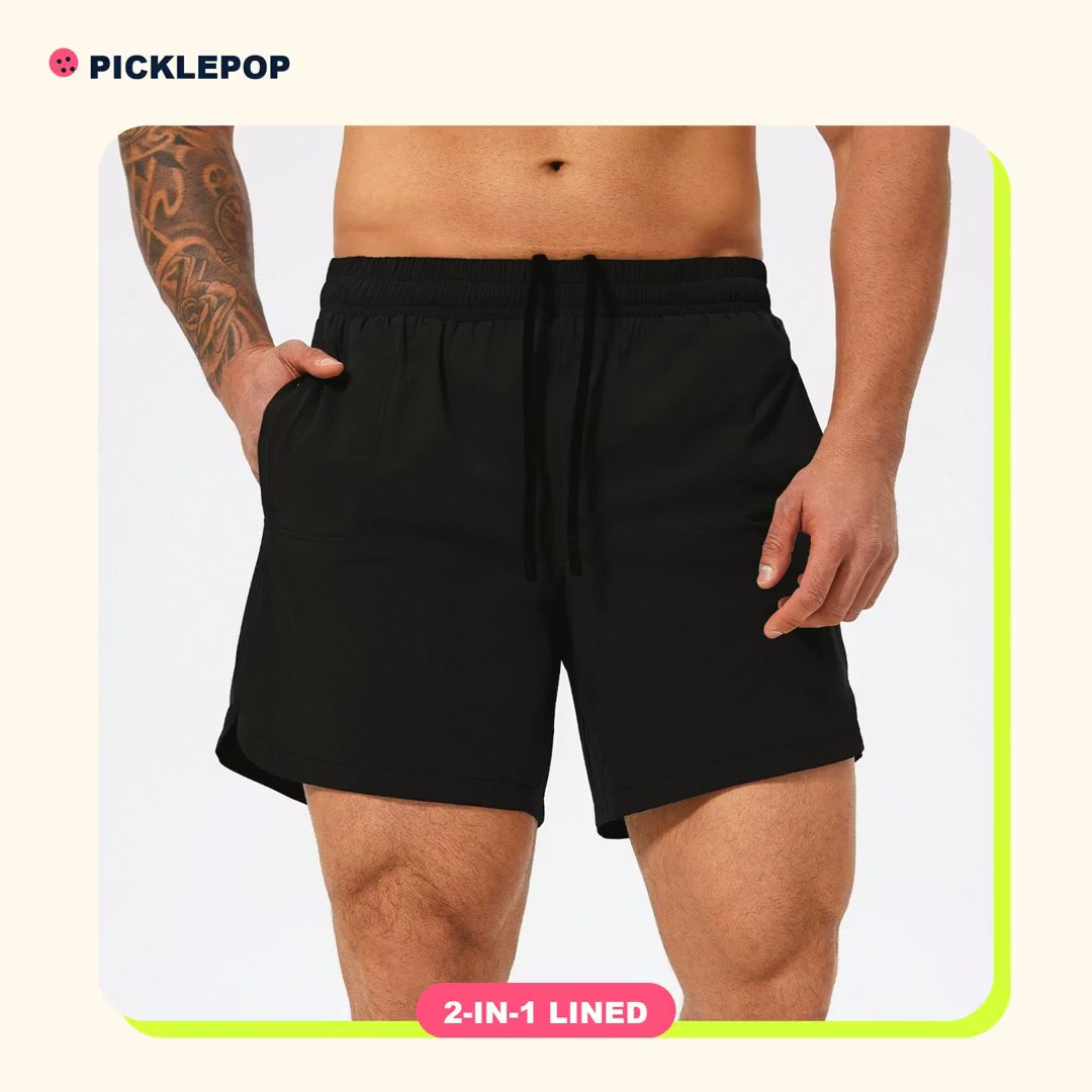 Men's 2-in-1 Lined Court Shorts video